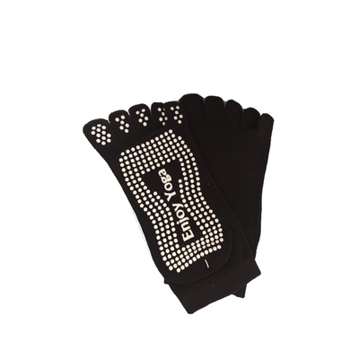 Καλτσάκι Yoga με δάχτυλα - Black - Activewear