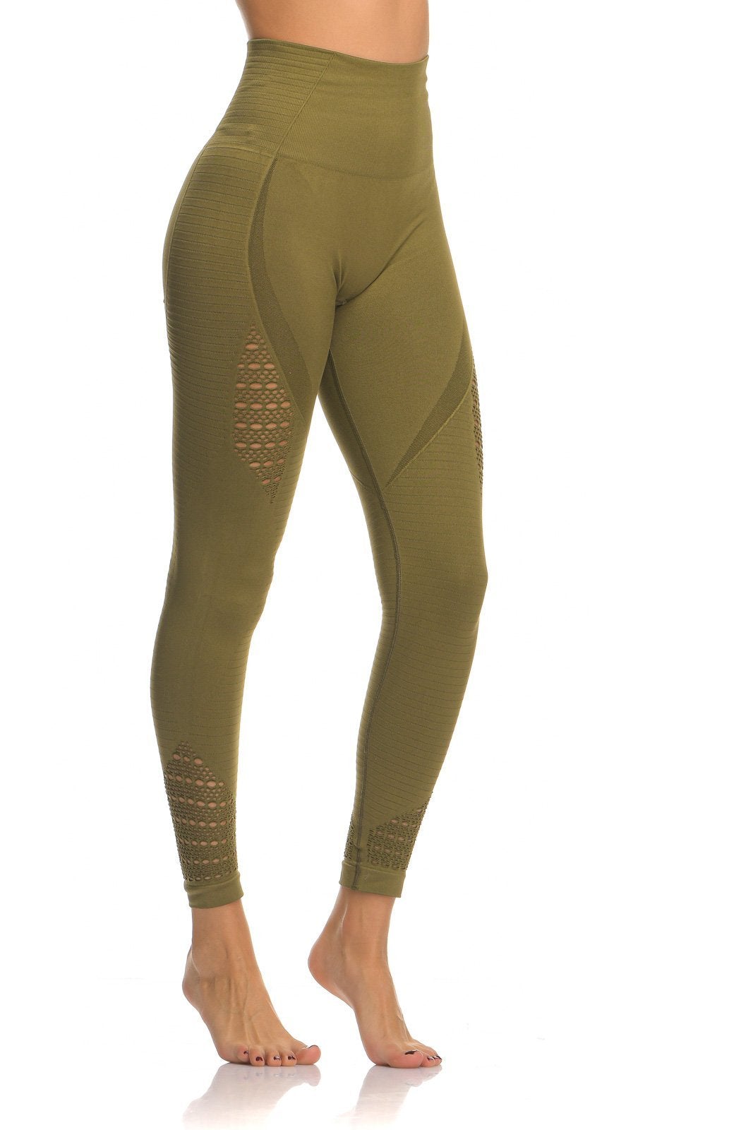 Fit Control - army green / S - leggings